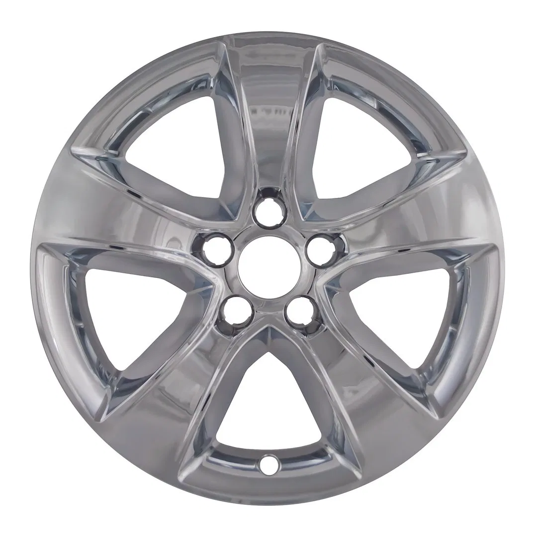 IWCIMP352X – COAST2COAST Wheel Skin, 17 Inch 5 Spokes Snap-On Plated Chrome ABS Plastic Set Of 4